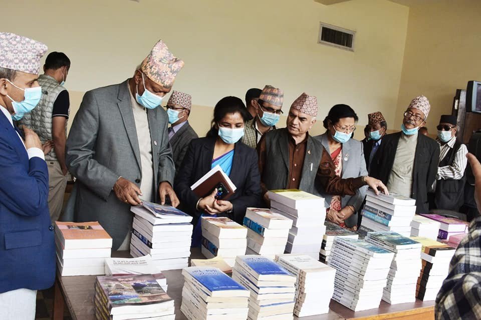 नेपाल प्रज्ञा प्रतिष्ठानमा पुस्तक प्रदर्शनी सुरु